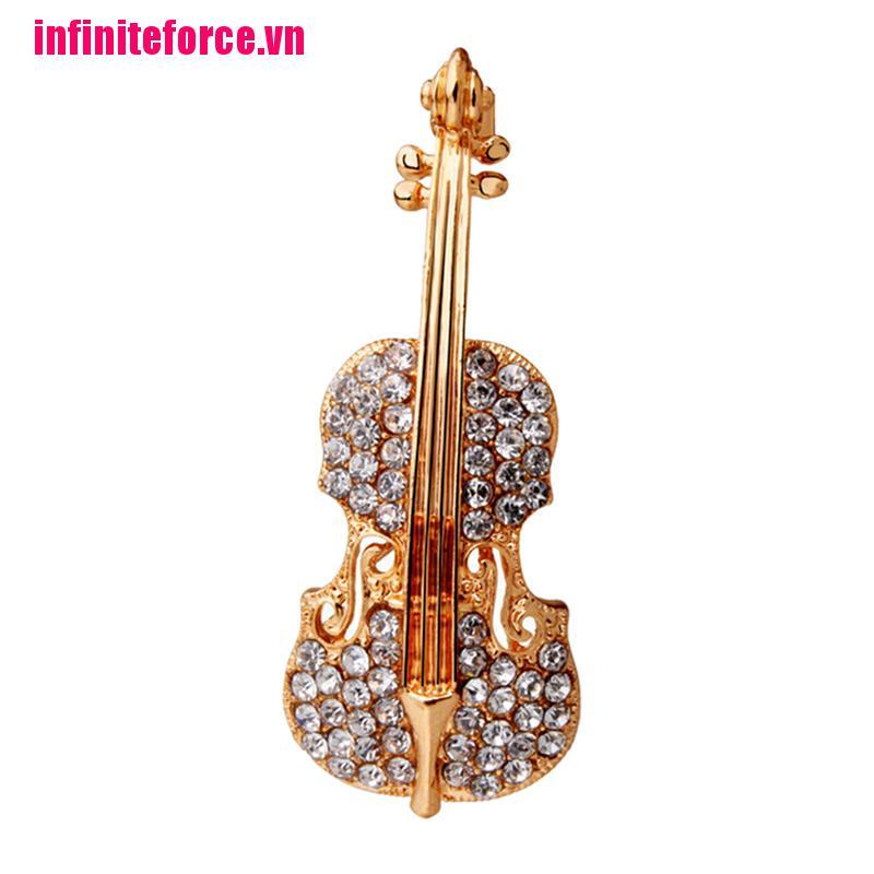 Ghim Cài Đàn Violin Thời Trang