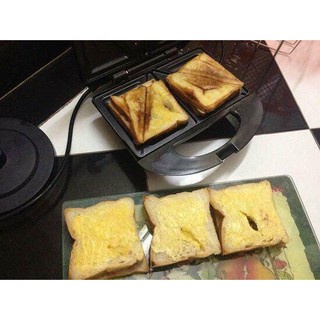 Máy nướng bánh mì sandwich Nikai nhanh gọn tiện lợi có bảo hành