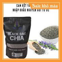 Hạt Chia Đen Úc Black Bag Chia 500gr Date mới