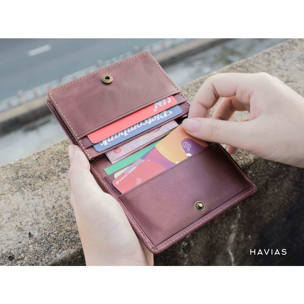 Ví Mini Hộp BIZ HAVIAS Wallet HAVIAS - Đỏ