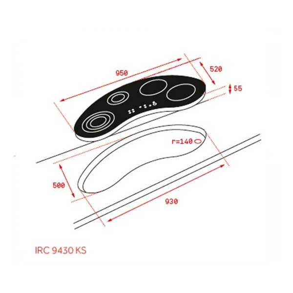 Bếp điện Từ Teka WISH IRC 9430 KS