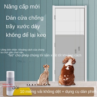☌∋Miếng dán cửa chống mèo cào, chó cào Miếng dán cửa chống trầy xước