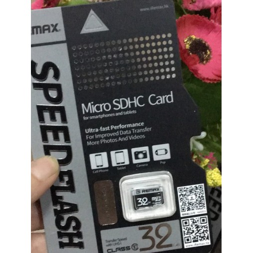 Thẻ nhớ micro SDHC remax 32gb new