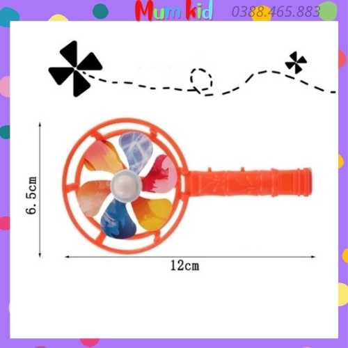 Quà tặng đồ chơi trẻ em chong chóng nhiều màu sắc cho bé MUMKID 07