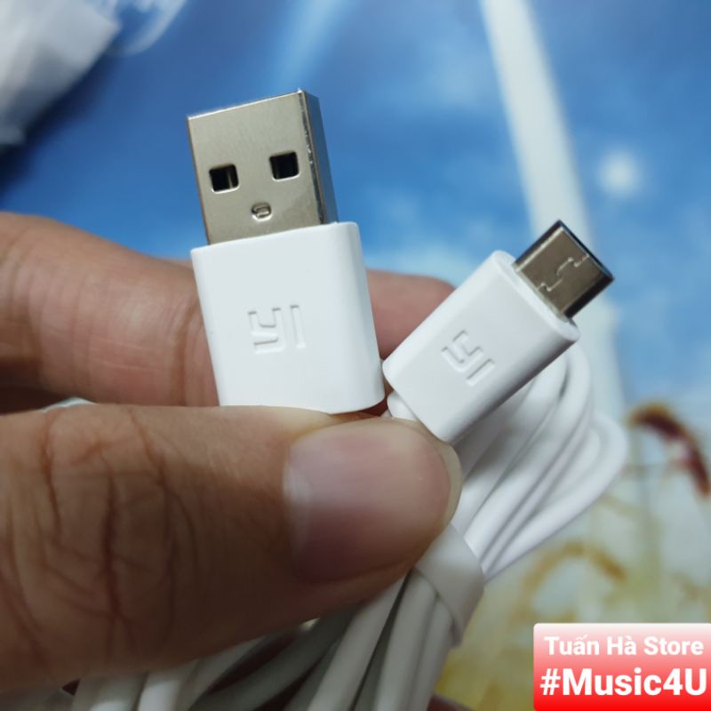 Cáp Micro USB chuyên Camera giám sát, hành trình ô tô, hãng YI, Xiaomi, 2.0m [Music4U]