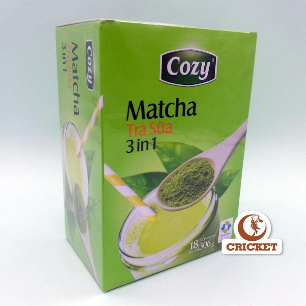 Trà sữa Matcha 3 in 1 Cozy (306g)