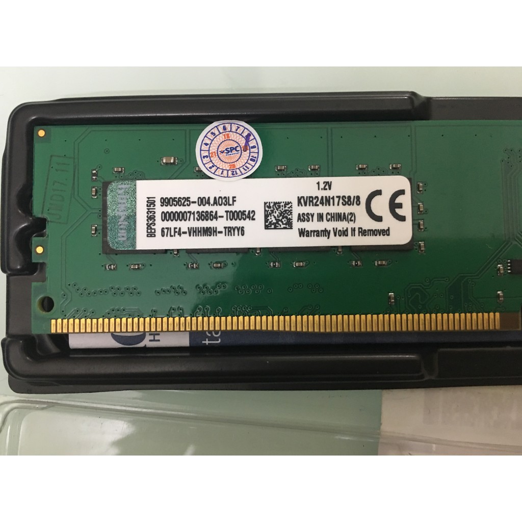 Ram Kingston DDR4 8GB bus 2400Mhz PC