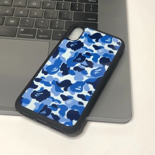 Ốp lưng cao cấp THINKCASE IPHONE Bape Blue Wallpaper