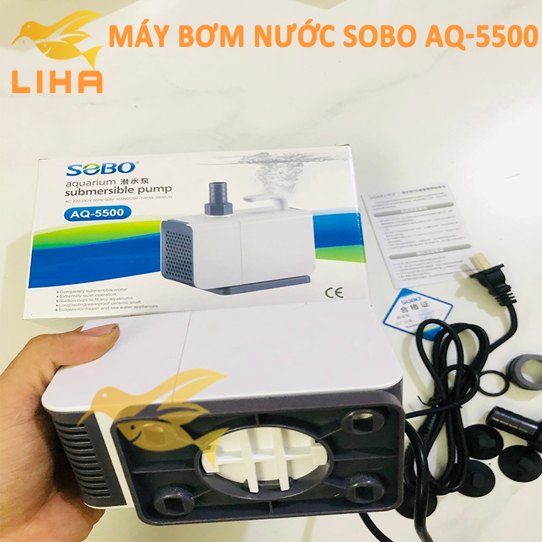 Máy Bơm Hút Cặn Sobo AQ - Máy Bơm Nước Bể Cá