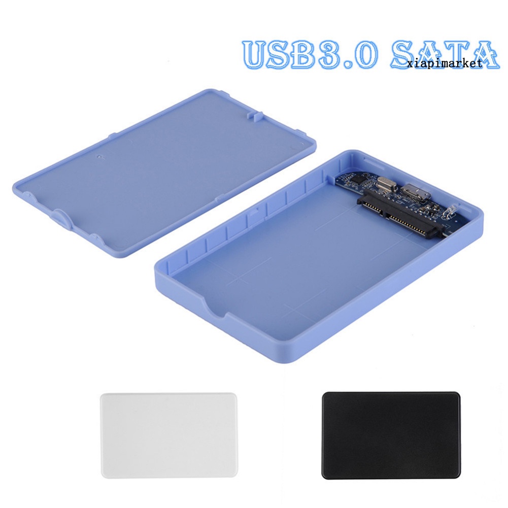 MAT_2.5 inch 2TB USB 3.0 SATA HD Box HDD Hard Disk Drive External Enclosure Case