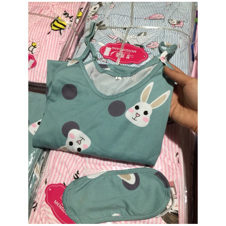 [Mã FASHIONT4WA2 giảm 10K đơn 50K] (HÀNG MỚI VỀ) Bộ ngủ hè cute | BigBuy360 - bigbuy360.vn