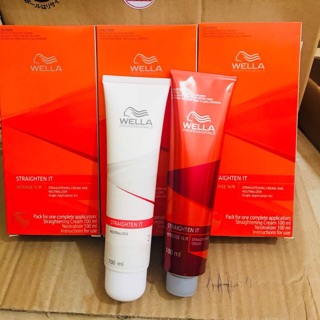 THUỐC DUỖI TÓC WELLA DẠNG GEL (MÀU CAM )100MLx2