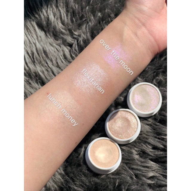 Bắt sáng Colourpop màu over the moon, FLEXITARIAN, lunch money, stole the show, Manifest...