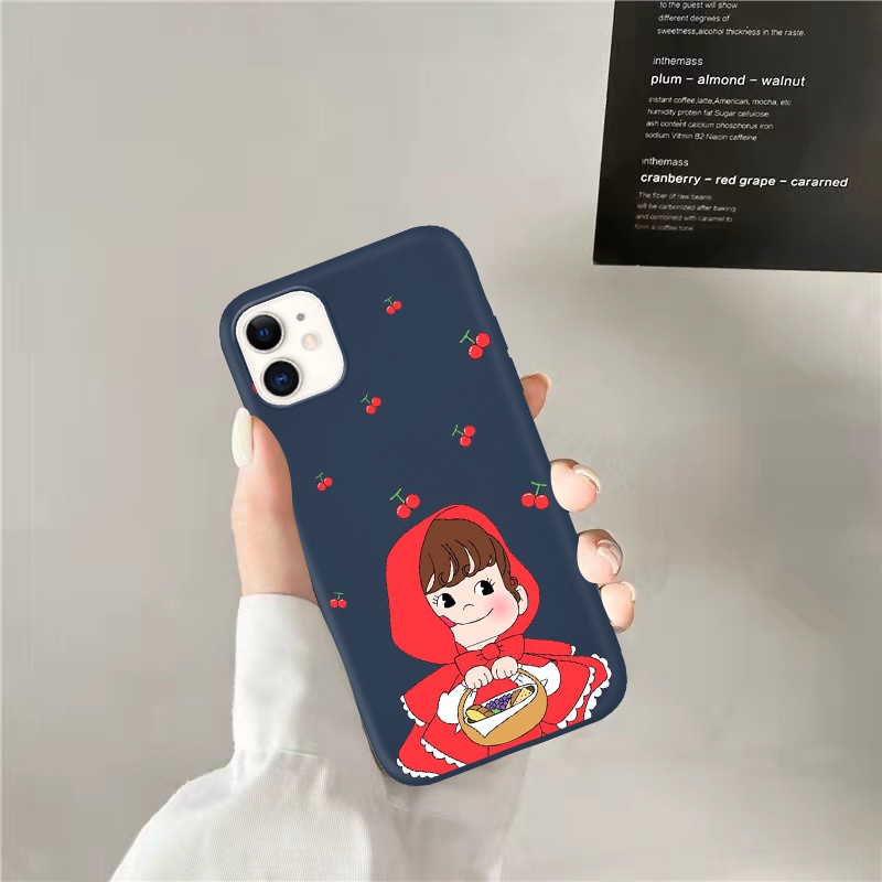 Ốp lưng hình cô bé dễ thương cho IPhone 13 12 11 Pro ProMax 7 8 SE 2020 7Plus 8Plus X XS XR XSmax 12 12Pro 12Promax | BigBuy360 - bigbuy360.vn