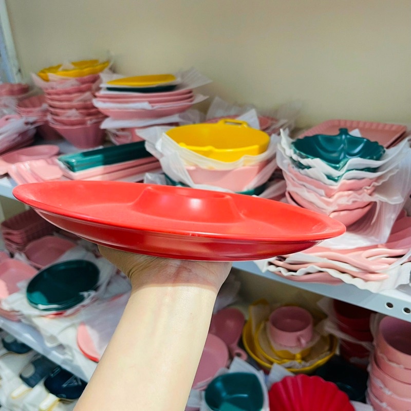 Đĩa sứ kèm chấm sứ decor trang trí đồ ăn siêu đẹp