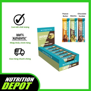 Thanh dinh dưỡng Protein Bar Myprotein - Bổ sung Protein và cung cấp năng lượng (Hộp 12 thanh) - Nutrition Depot Vietnam