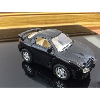 Mô hình 1/38 Mazda RX-7 Kinsfun Made in China vỏ kim loại bánh cao su