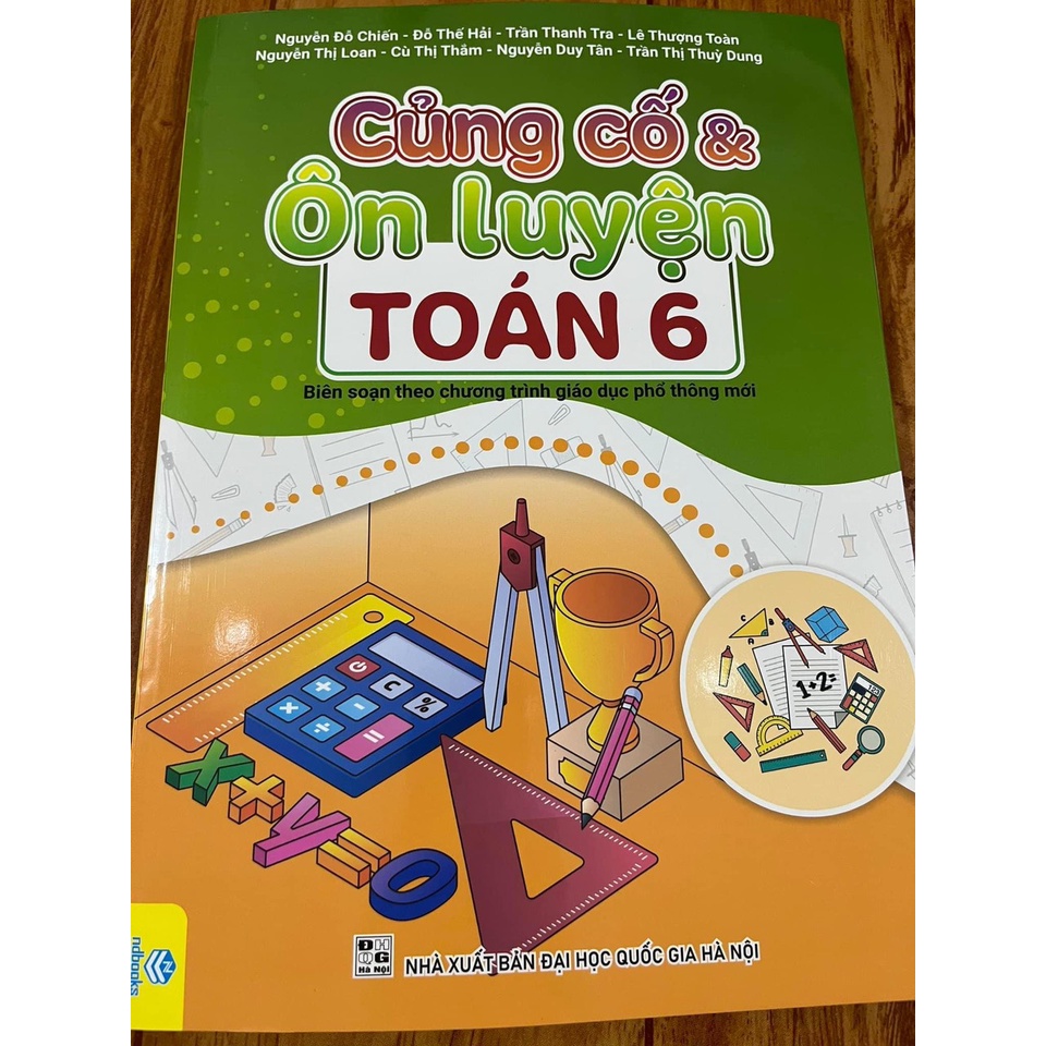 Sách - Củng Cố &amp; Ôn Luyện Toán 6 ( Theo chương trình GDPT mới)