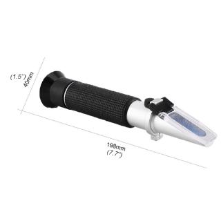 0~80% Refractometer Alcohol Measure ATC Handheld Tool Wine Beer Tester Portable