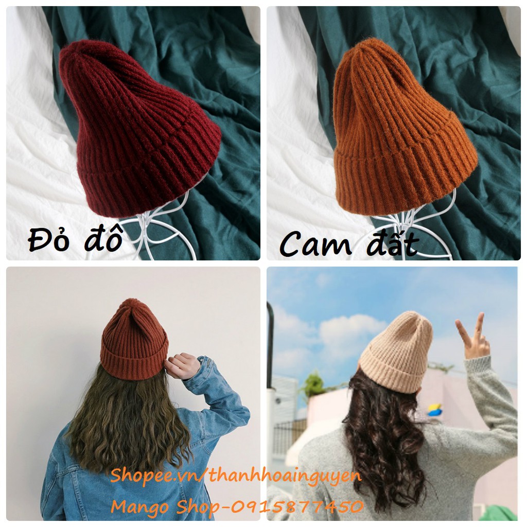 Mũ len Ulzzang hot trend