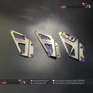 Hàng chất lượng Che pen đạp titan gắn Honda Winner/Sonic