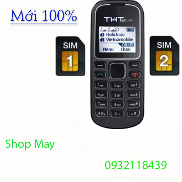 Điện Thoại 1280 Mẫu Mới Full Box 2 Sim 2 Sóng Pin Sạc đầy đủ