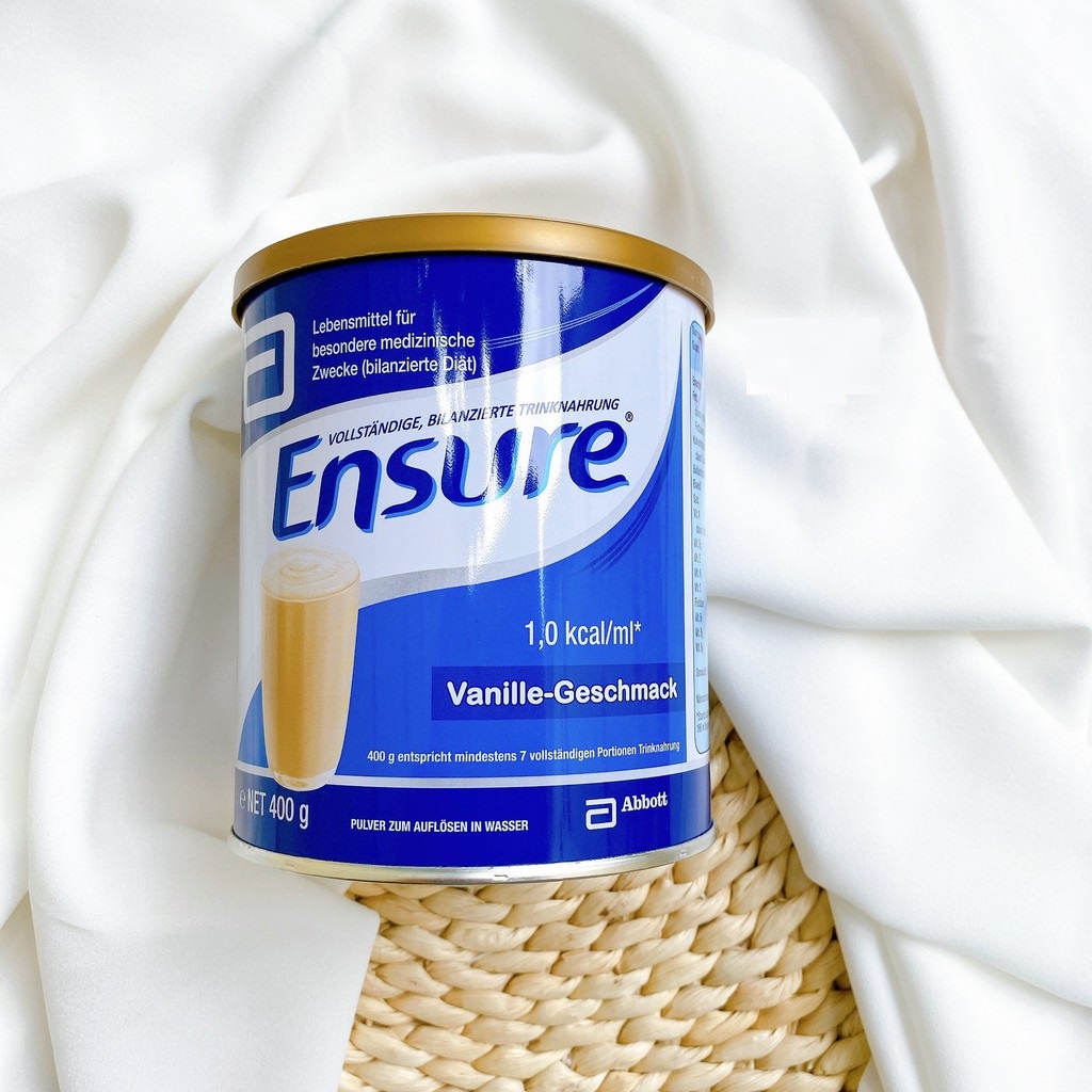 Sữa bột Ensure Đức, đủ vị - 400gr date t1/2024