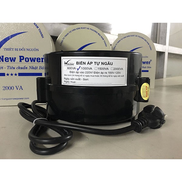 Bộ đổi nguồn 220v sang 110v 1000VA New Power