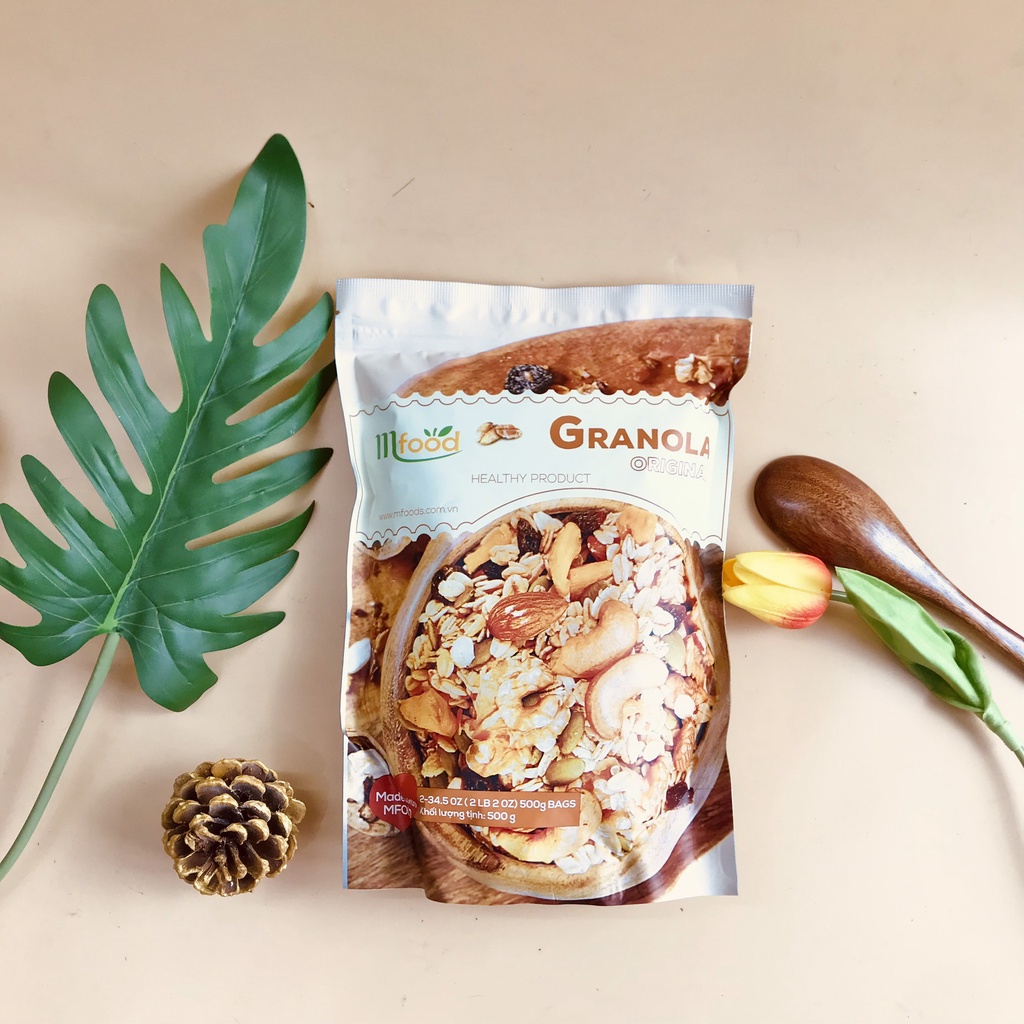 Ngũ Cốc Granola Ăn Kiêng MFOOD  - Túi 500g