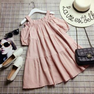 Váy Baby doll hở vai