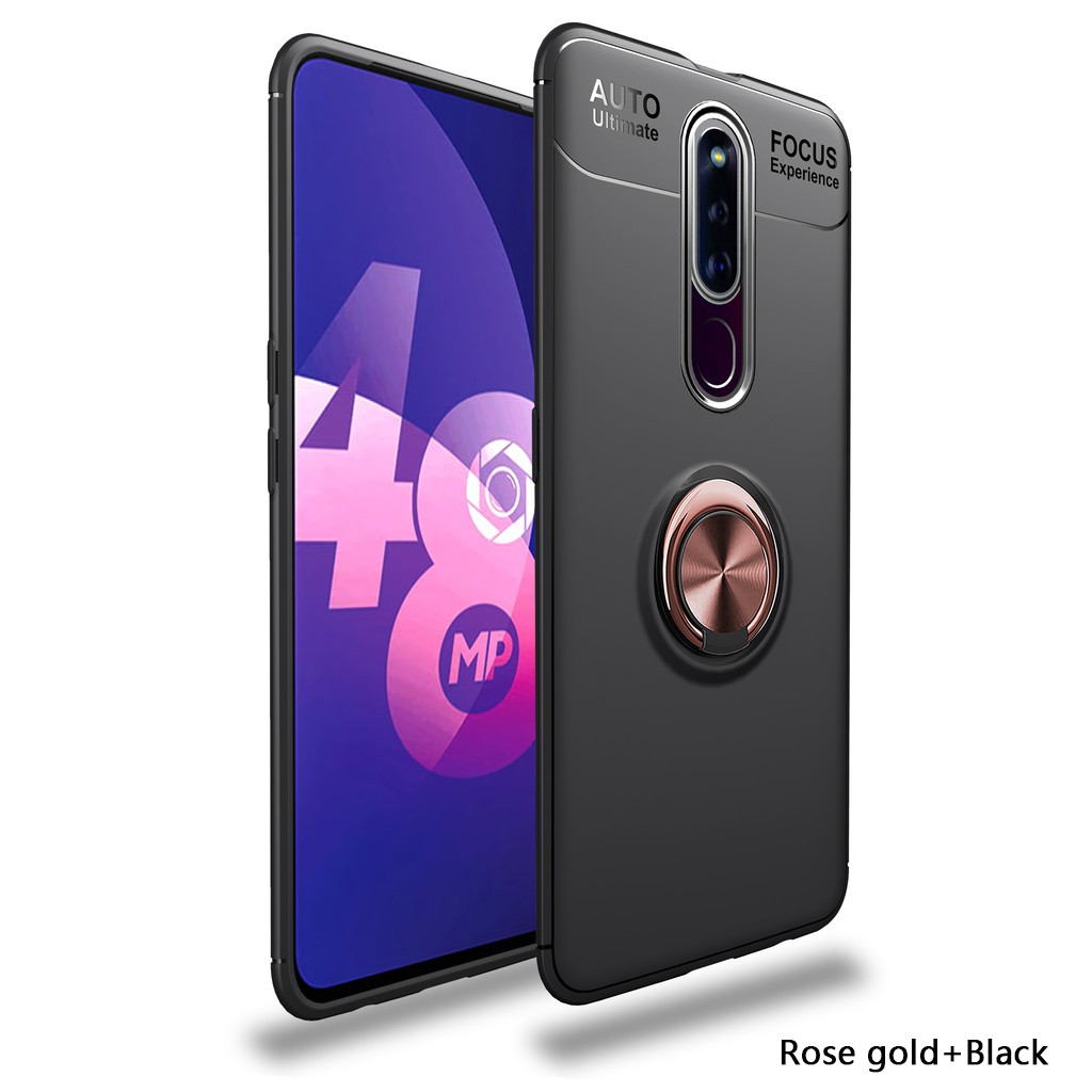 Ốp lưng mềm kèm giá nhẫn đỡ dành cho OPPO F11 F11 Pro