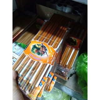 Vỉ 5 Đôi Đũa Gỗ Tiện Lợi