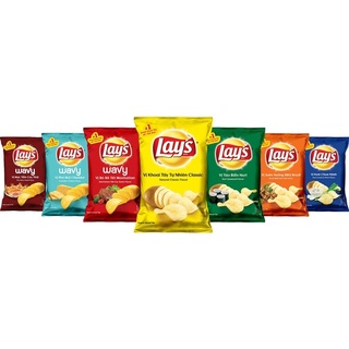 1 lốc 10 bịch lớn Snack khoai Tây Lay's Poca đủ vị ngẫu nhiên