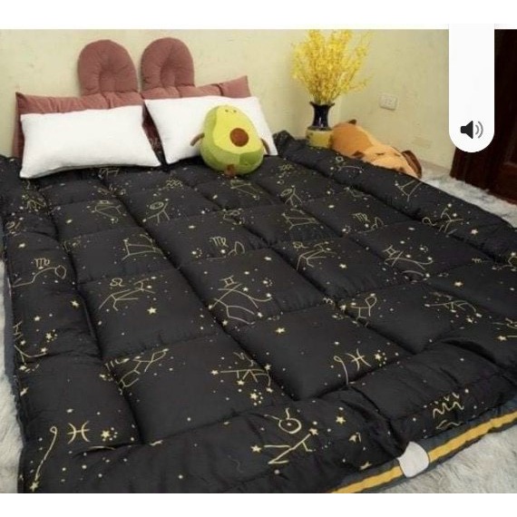 Tấm làm mềm đệm Topper-đủ kích thước lựa chọn,vải làm từ cotton poly
