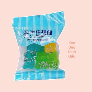 1 kg gói - kẹo dẻo hình gấu - pudding gel gummy candy