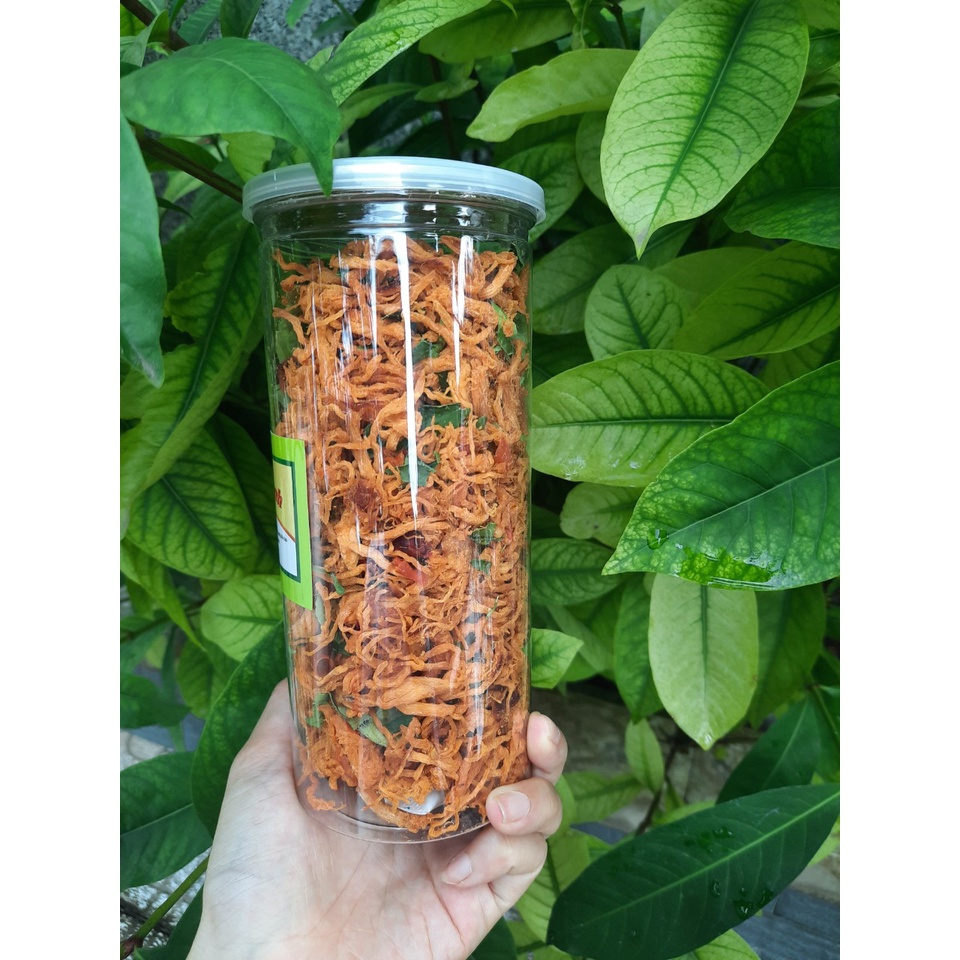 Khô gà lá chanh, thịt gà khô loại 300g thơm ngon, khô gà lá chanh ăn vặt chuẩn vị | BigBuy360 - bigbuy360.vn
