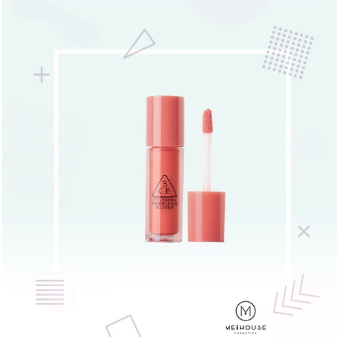 [NEW] Má Hồng Dạng Kem 3CE Sheer Liquid Blusher 3g