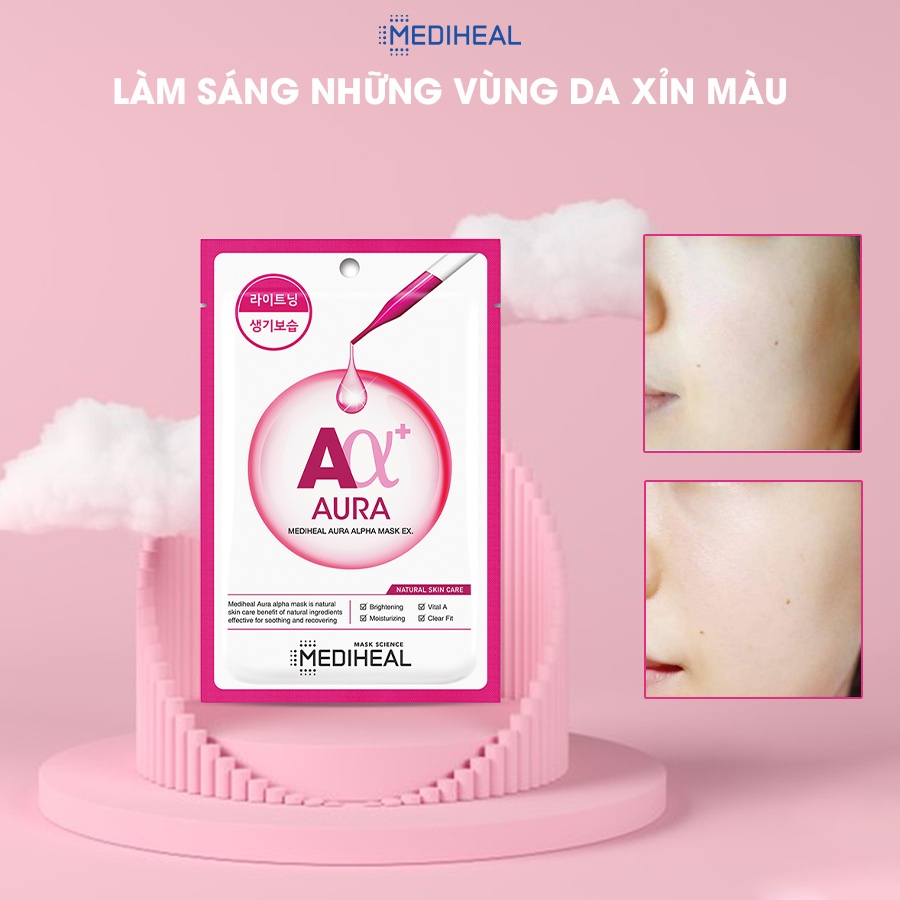 [Full Tem - Hàng Nhập Khẩu Chính Hãng  ] Mặt Nạ Mediheal Alpha Mask EX 23ml