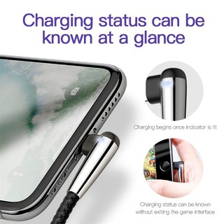 Cáp sạc Lighting Baseus Sharp Bird MVP Moblie Game cho Game thủ - Đỏ