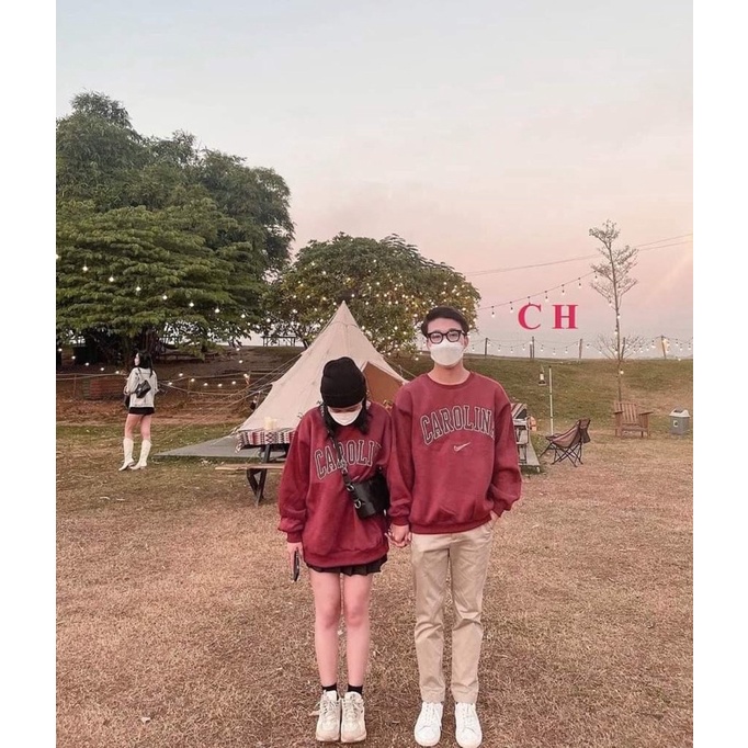 Áo Nỉ Cotton Karo [FREESHIP] Sweater form rộng tay bồng, thun merry christmas cá tính Ulzzang Unisex