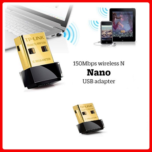 USB Thu Wifi TP-LINK TL-WN 725N - BH Chính Hãng 24T | BigBuy360 - bigbuy360.vn