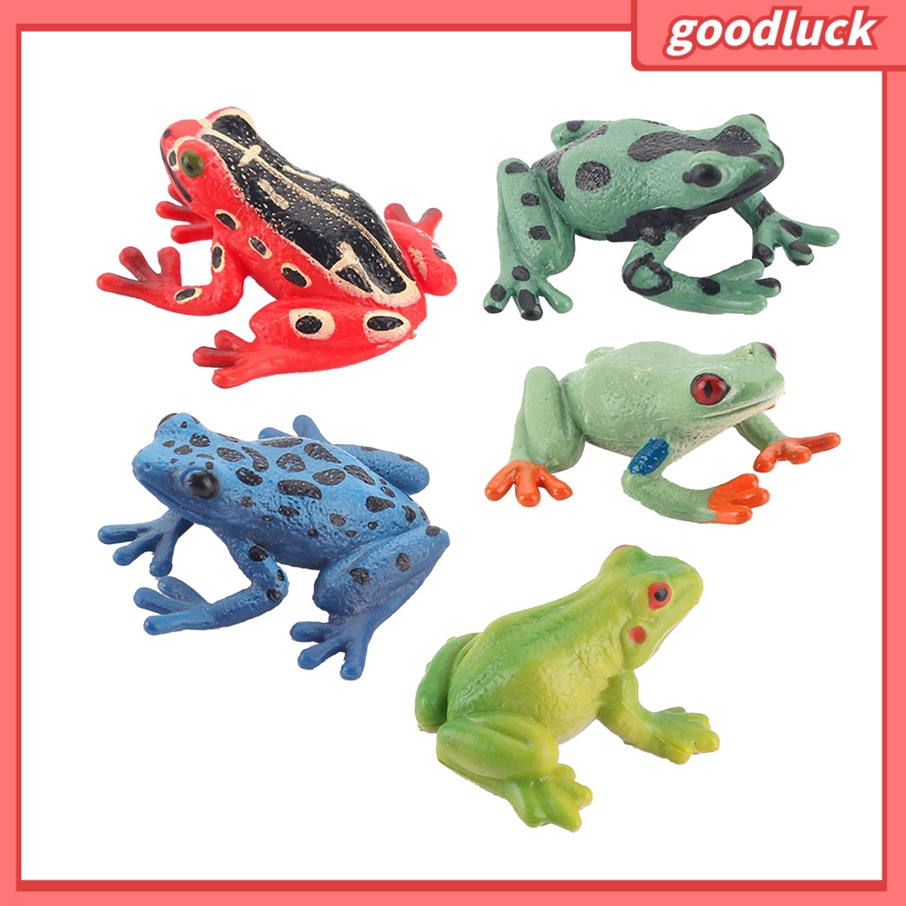 Mô hình chú ếch bằng PVC không mùi sống động