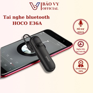 Tai nghe bluetooth mini nhét tai 1 bên chính hãng HOCO E36A nhỏ gọn và nhẹ âm thanh hay bảo hành 6 tháng lỗi đổi