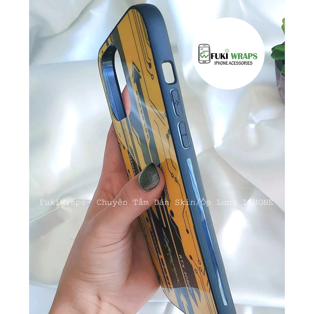 Ốp Lưng Kính Bóng Chống Vỡ 13ProMax 12ProMax 11ProMax XSMAX X XS 7Plus FUKISHOP