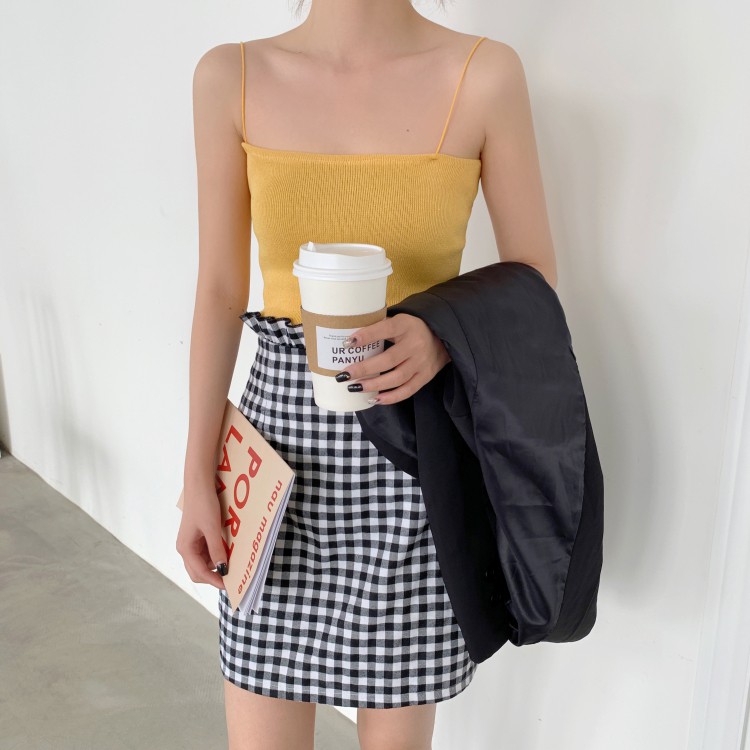 Áo Dệt Kim Nữ Không Tay Họa Tiết Hoa Phong Cách Hàn Quốc | BigBuy360 - bigbuy360.vn