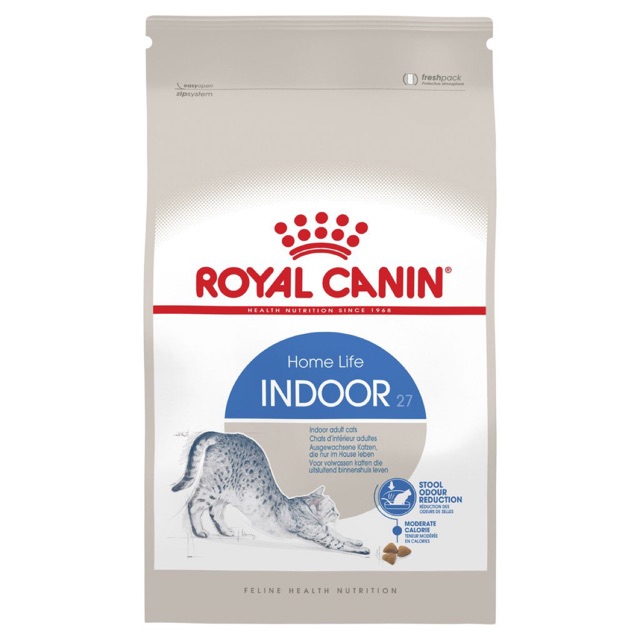 [Túi 2kg] ROYAL CANIN INDOOR - Thức ăn dành cho mèo trên 12 tháng sống trong nhà