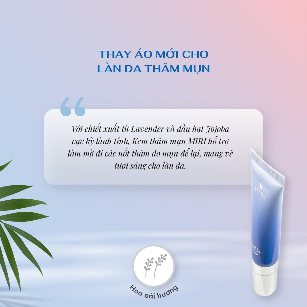 Kem ngăn ngừa thâm mụn Miri Acnes Scar Care 15gr (IP02)