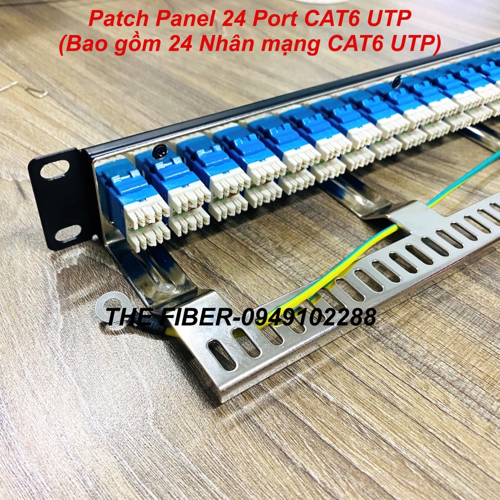 Patch Panel CAT6 24Port