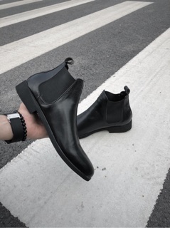 Giày chelsea boot da bò tăng 6cm