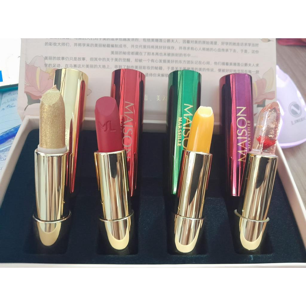 Set son sáp Maison 4 cây đủ loại như hình siêu đẹp